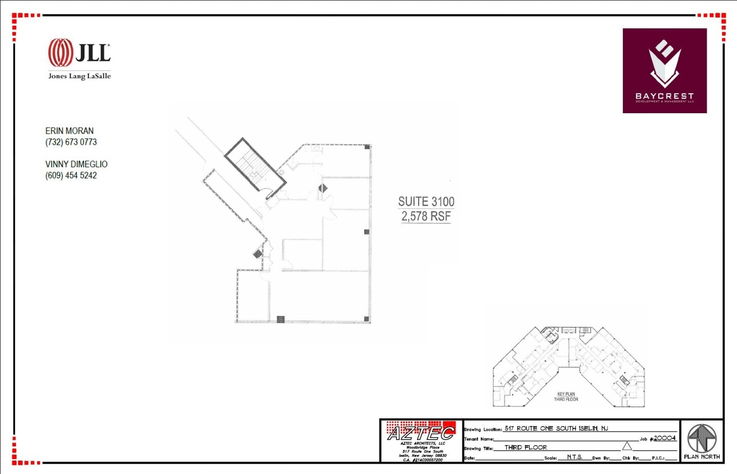 517 Route One South, Iselin, NJ for lease Floor Plan- Image 1 of 1