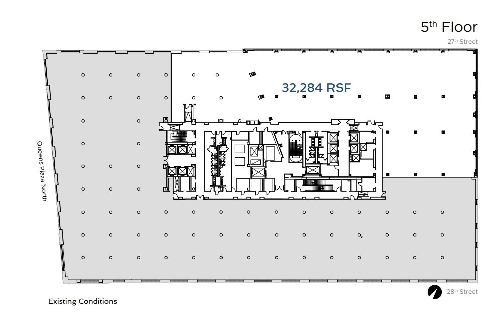 27-01 Queens Plz N, Long Island City, NY for lease Floor Plan- Image 1 of 1