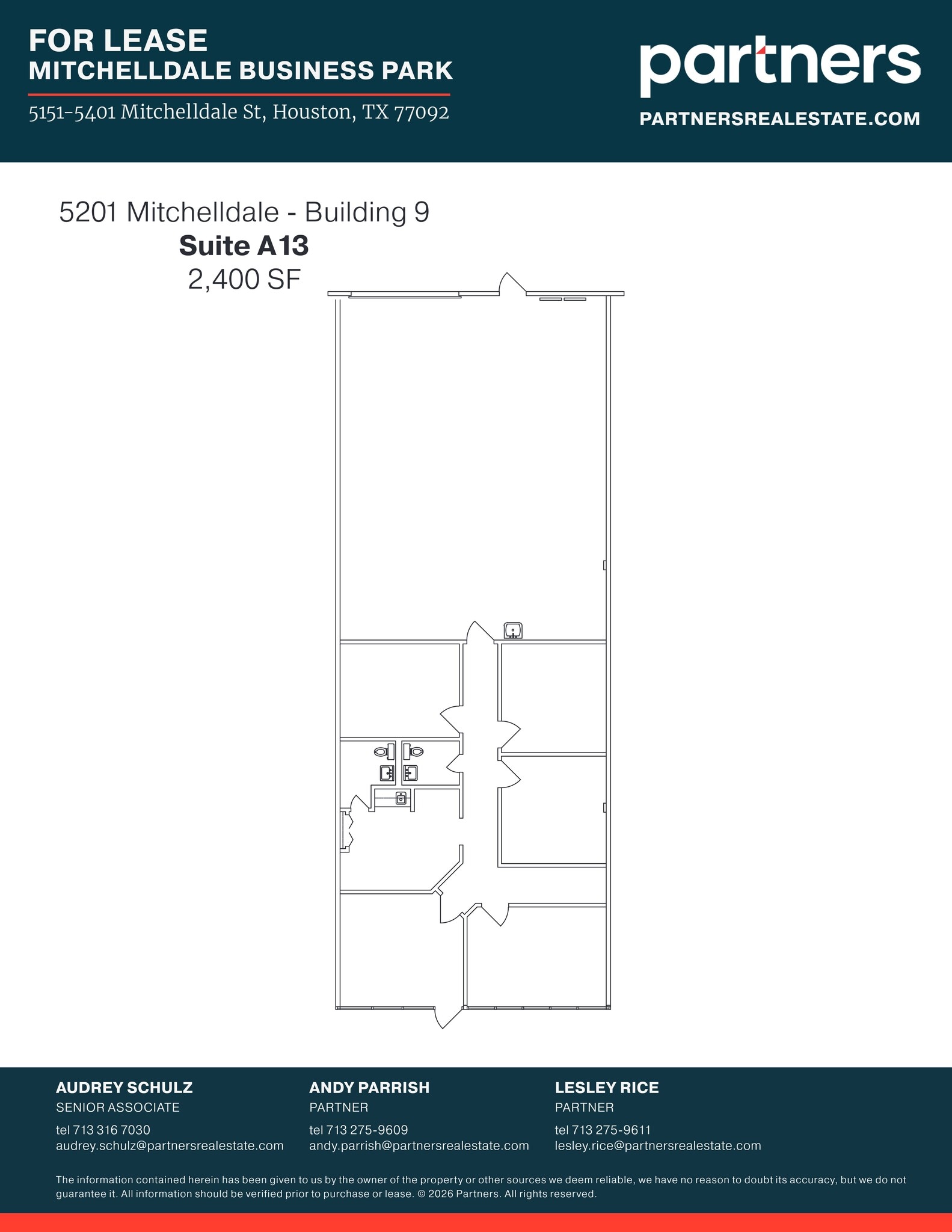 5151 Mitchelldale St, Houston, TX à louer Plan de site- Image 1 de 1