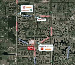 Hypoluxo Rd, Lake Worth, FL - AERIAL map view