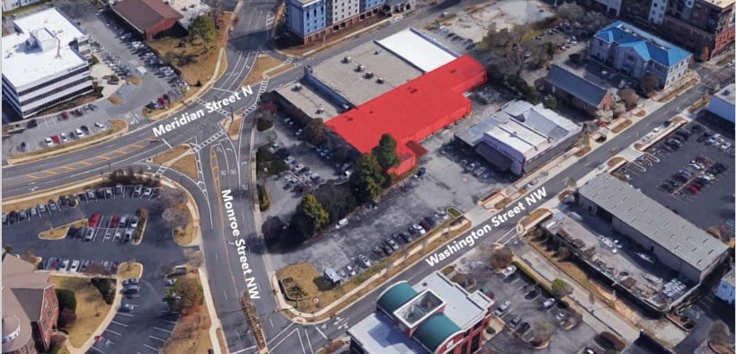 101 Monroe St, Huntsville, AL for sale - Aerial - Image 2 of 4