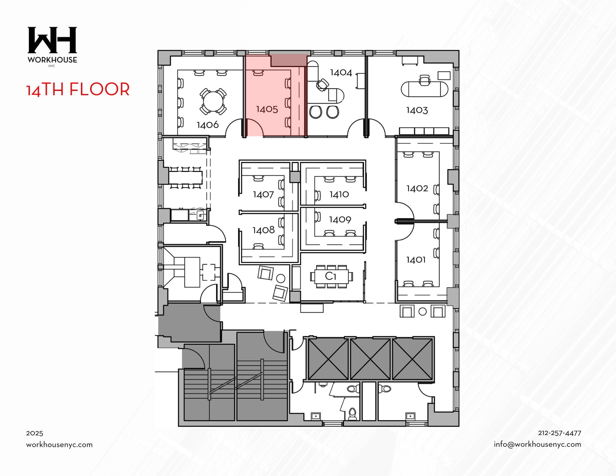 21 W 46th St, New York, NY for lease Floor Plan- Image 1 of 5