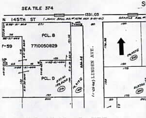 911 N 145th St, Seattle, WA à vendre - Plan cadastral - Image 2 de 9
