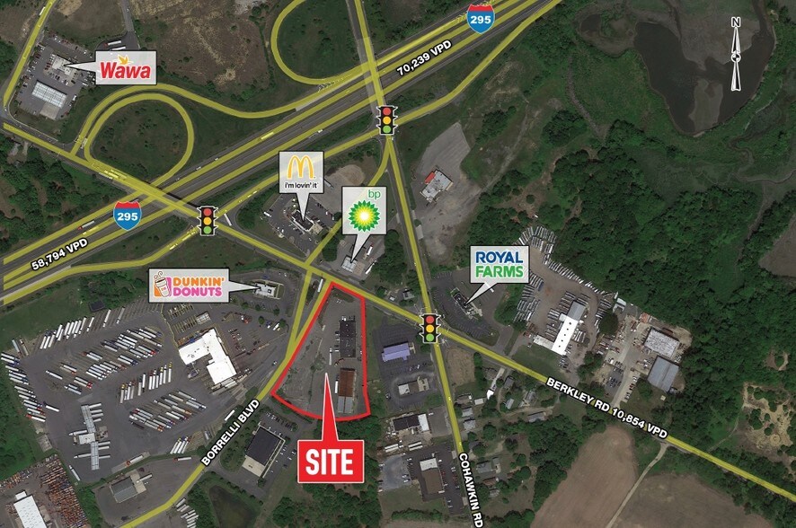 181-185 Borrelli Blvd, Paulsboro, NJ à louer - Aérien - Image 2 de 2