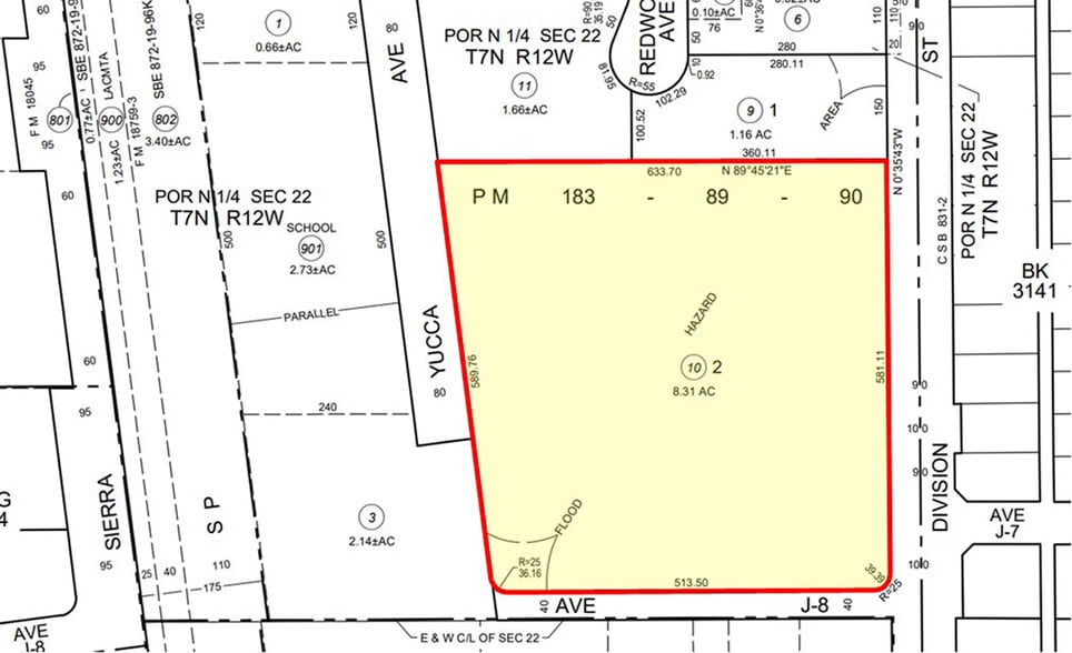 Division St & Ave J, Lancaster, CA for sale - Building Photo - Image 2 of 3