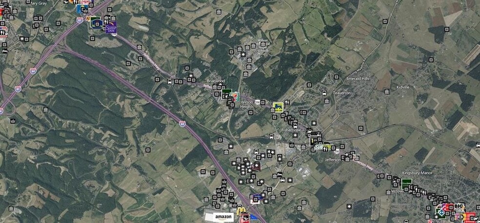 TBD Ladd  Lot7 Rd, Fishersville, VA for sale - Aerial - Image 2 of 2