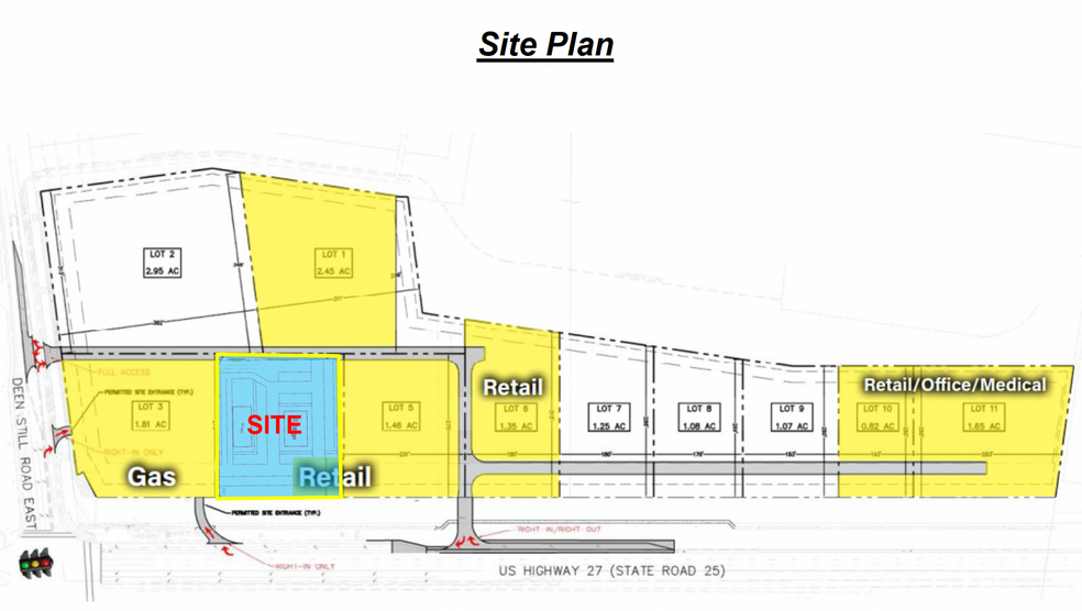 200 Deen Still Rd, Davenport, FL for lease - Site Plan - Image 2 of 2