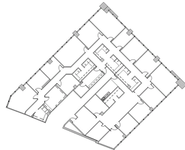 3101-3111 N Central Ave, Phoenix, AZ à louer Plan d’étage- Image 1 de 1