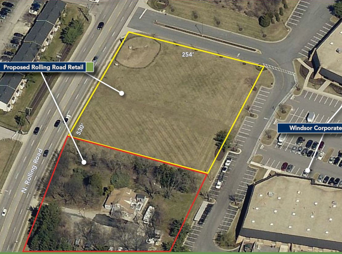 2595 N Rolling Rd, Baltimore, MD for lease Aerial- Image 1 of 5