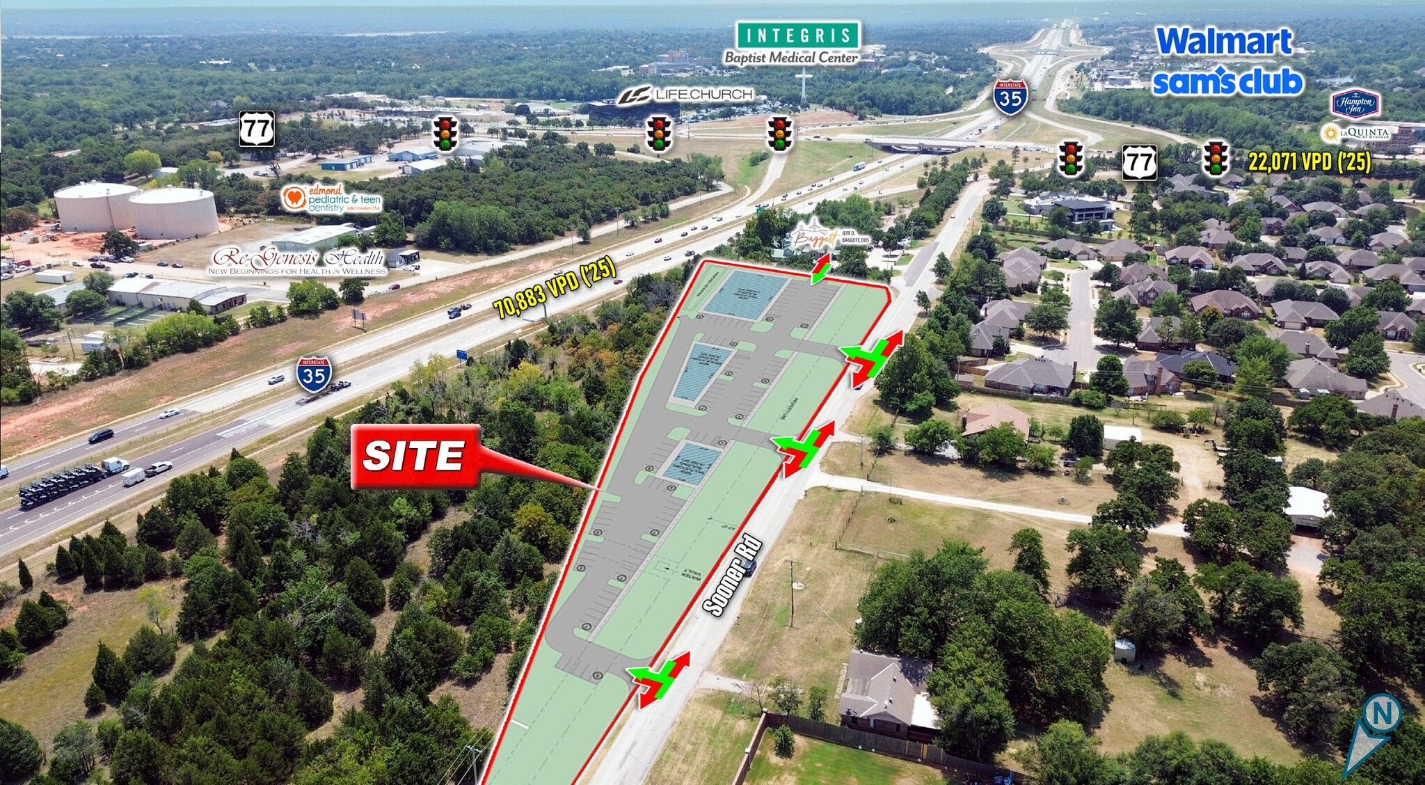 300 Sooner Rd, Edmond, OK for lease Building Photo- Image 1 of 3