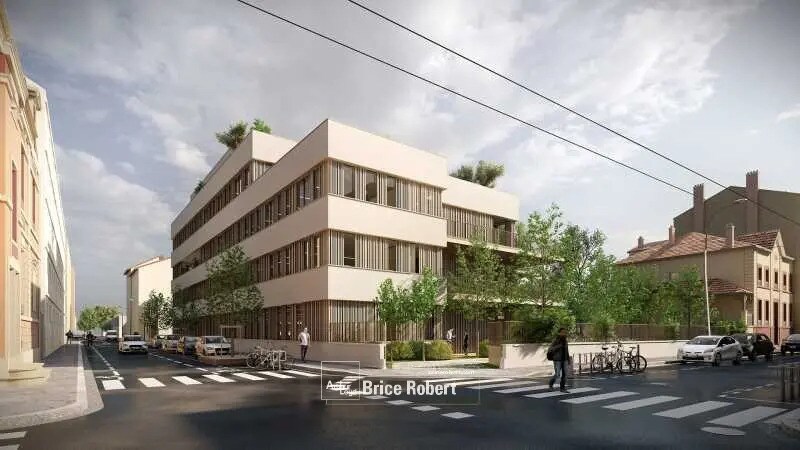 Bureau dans Villeurbanne à vendre - Photo du bâtiment - Image 2 de 9