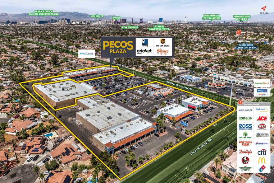 Pecos Plaza portefeuille de 6 propriétés à vendre sur LoopNet.ca - Photo du bâtiment - Image 3 de 5