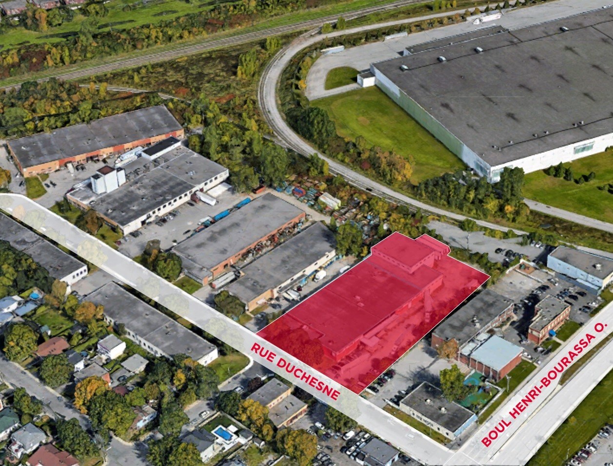 2625 Rue Duchesne, Montréal, QC for sale Aerial- Image 1 of 1