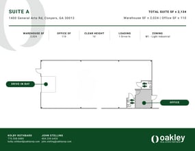 1400 General Arts Rd NW, Conyers, GA for lease Interior Photo- Image 1 of 1