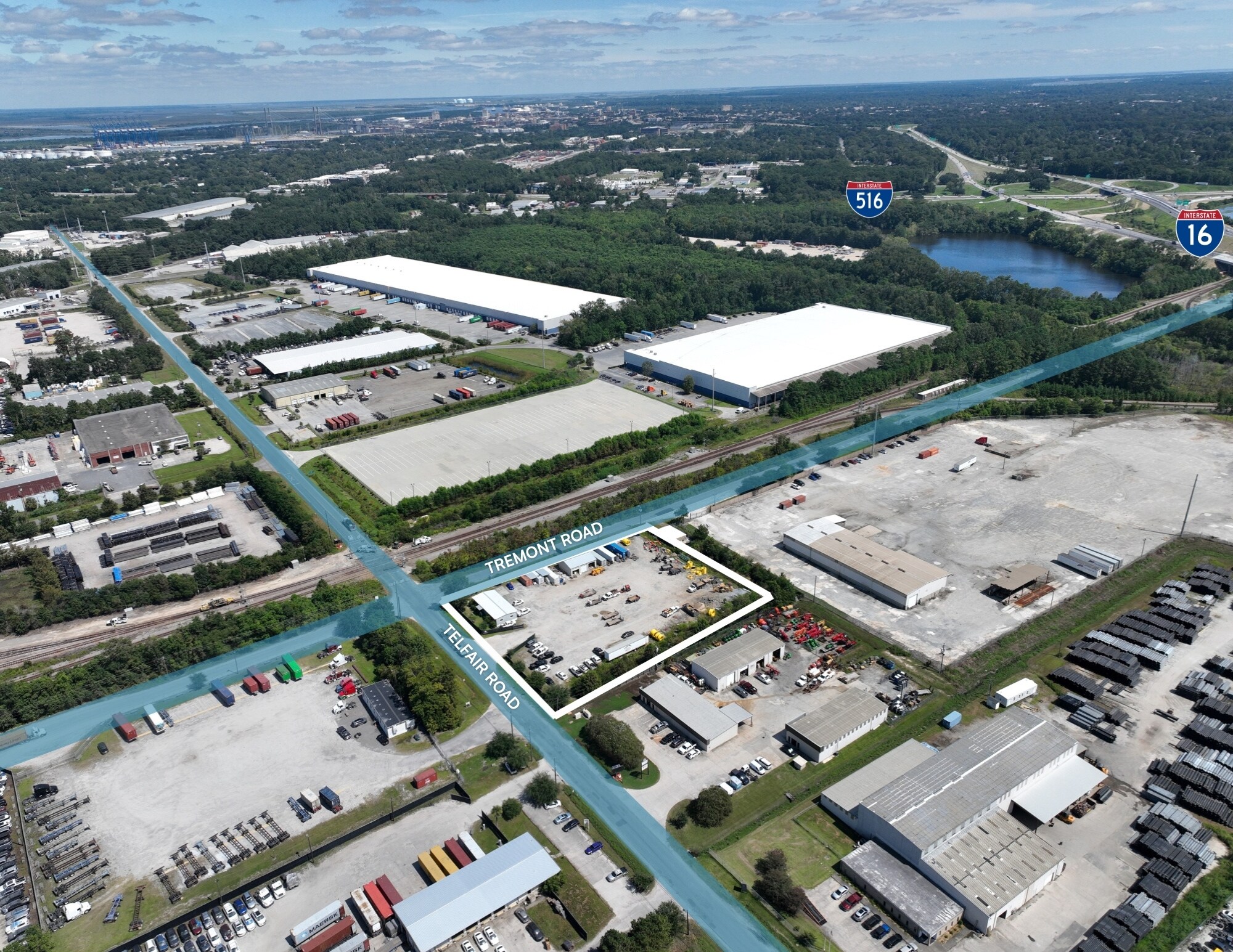 0 Telfair Rd, Savannah, GA à vendre Aérien- Image 1 de 1