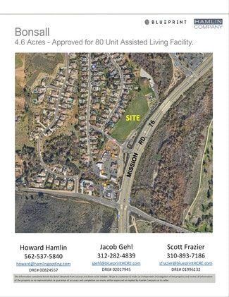 Plus de détails pour 5970 Thoroughbred ln, Bonsall, CA - Terrain à vendre