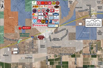 25015 Adams Street, Buckeye, AZ - Aérien  Vue de la carte - Image1