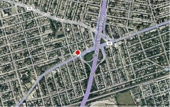 240-19 Jamaica Ave, Bellerose, NY - Aérien Vue de la carte
