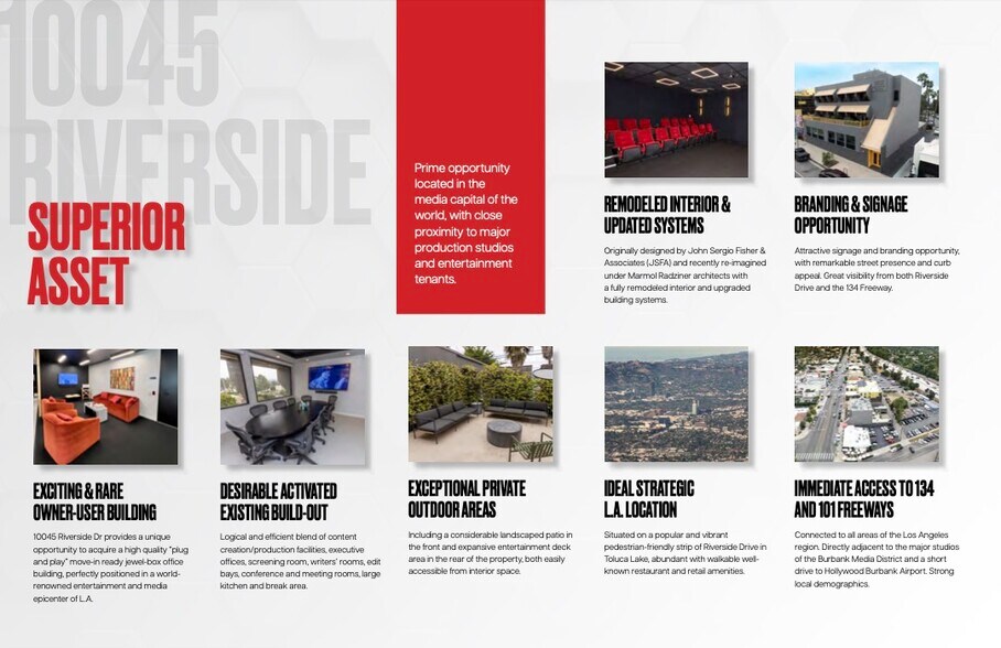 10045 Riverside Dr, Toluca Lake, CA à louer - Photo du bâtiment - Image 3 de 10