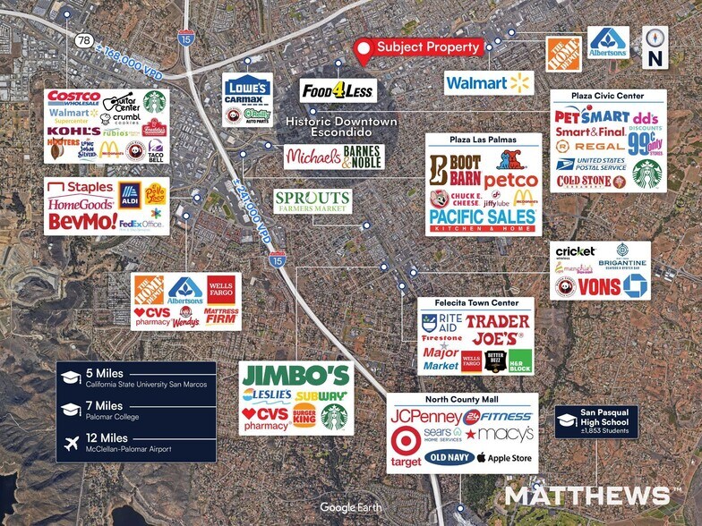 361 E Washington Ave, Escondido, CA à vendre - Photo du bâtiment - Image 3 de 3