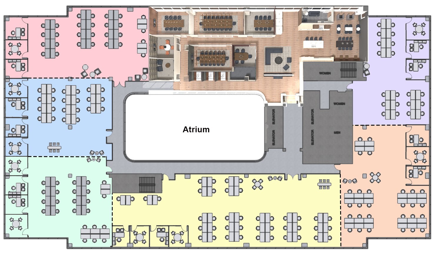 1320 Greenway Dr, Irving, TX à louer Plan d’étage- Image 1 de 1