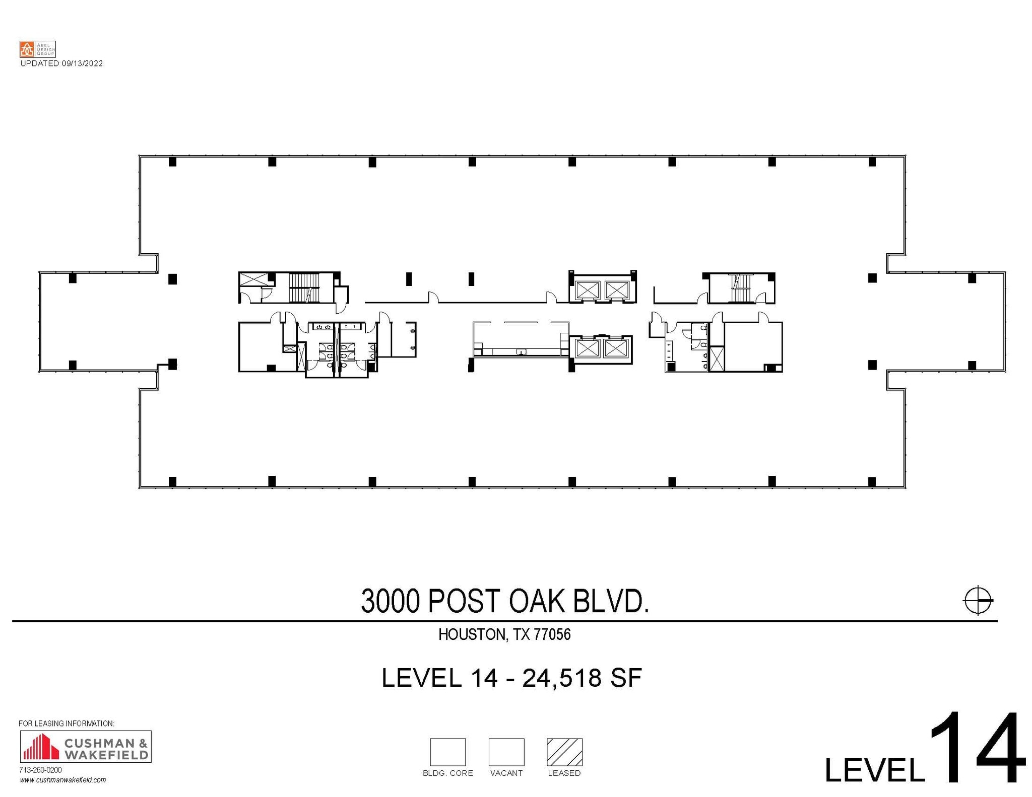 3000 Post Oak Blvd, Houston, TX for lease Floor Plan- Image 1 of 1