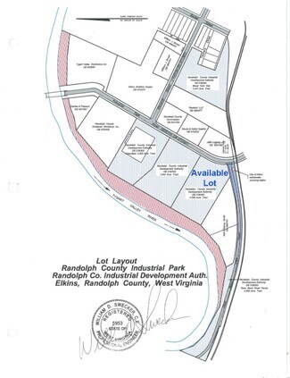 Plus de détails pour Industrial Park Road, Elkins, WV - Terrain à vendre