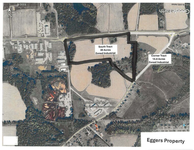 00 Eastern Ave, Rocky Mount, NC à vendre - Aérien - Image 3 de 4