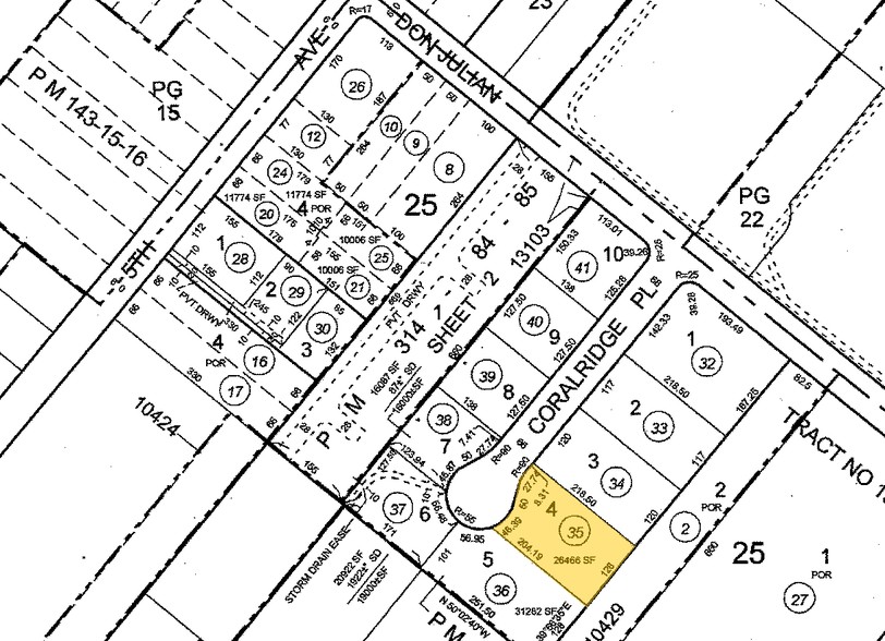 550 S Coralridge Pl, City Of Industry, CA à vendre - Plan cadastral - Image 1 de 1