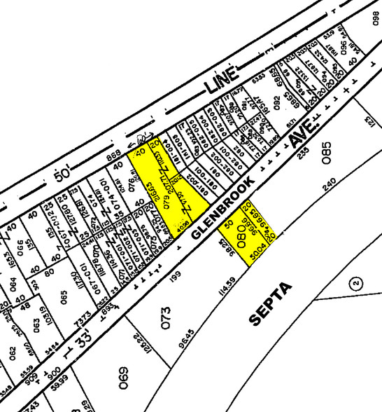 864-868 County Line Rd, Bryn Mawr, PA à louer - Plan cadastral - Image 2 de 4