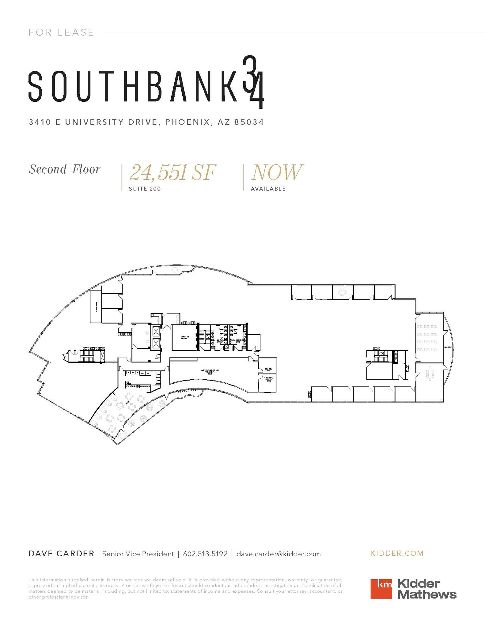 3410 E University Dr, Phoenix, AZ for lease Floor Plan- Image 1 of 1