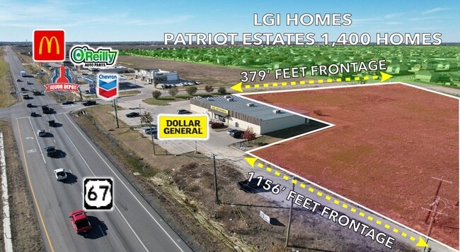 More details for 525 U.S. 67, Venus, TX - Land for Sale