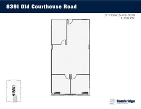 8391 Old Courthouse Rd, Vienna, VA for lease Floor Plan- Image 1 of 1