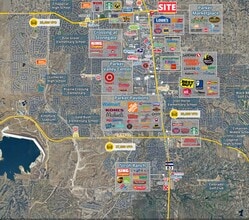 19240 E Lincoln Ave, Parker, CO - Aerial  map view