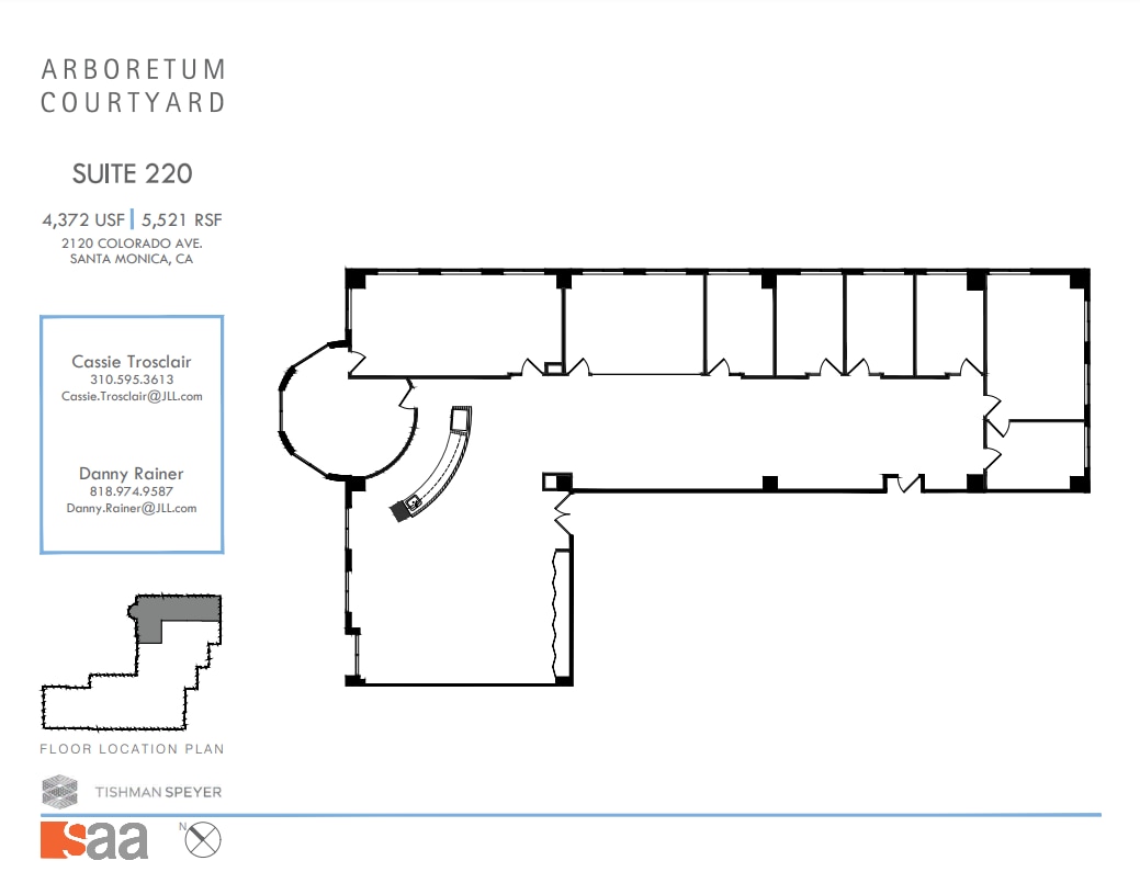 2120 Colorado Ave, Santa Monica, CA for lease Floor Plan- Image 1 of 1