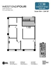 1665 Utica Ave S, Saint Louis Park, MN à louer Plan d’étage- Image 1 de 1