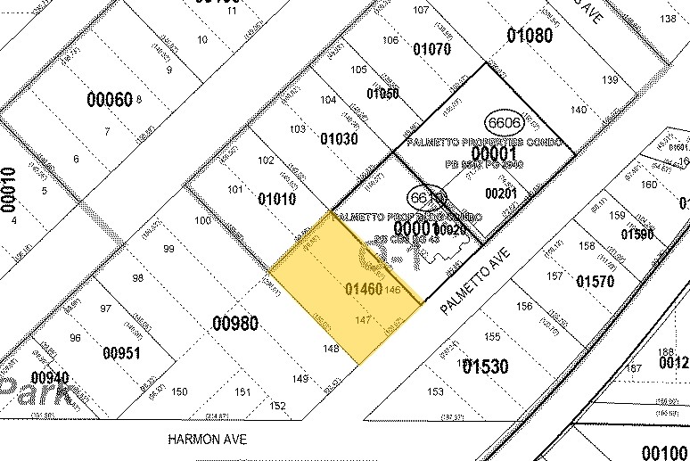 1353 Palmetto Ave, Winter Park, FL à louer - Plan cadastral - Image 2 de 5