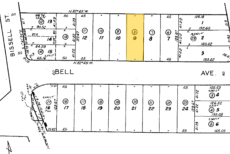 3427 Bell Ave, Bell, CA for sale - Plat Map - Image 2 of 7