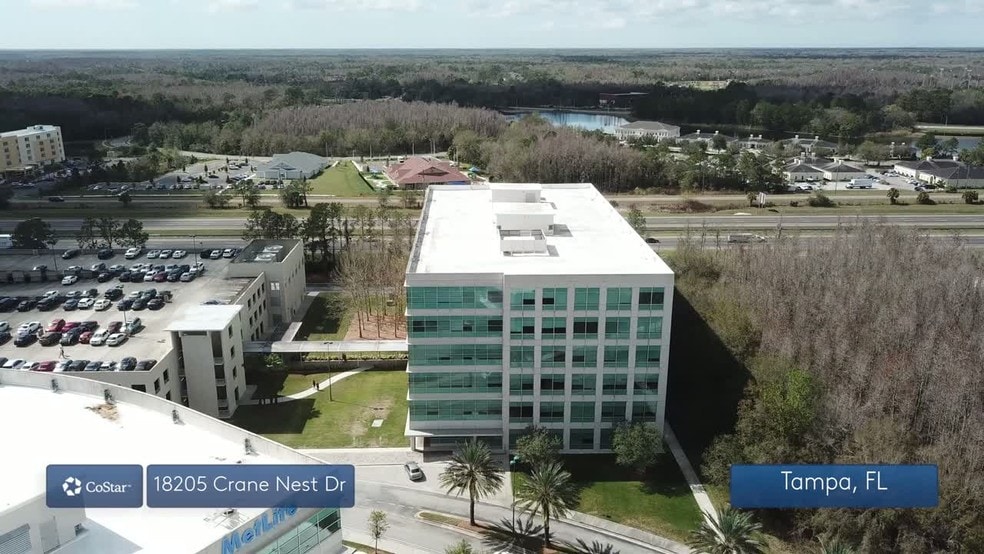 18205 Crane Nest Dr, Tampa, FL à louer - Vidéo aérienne - Image 2 de 19