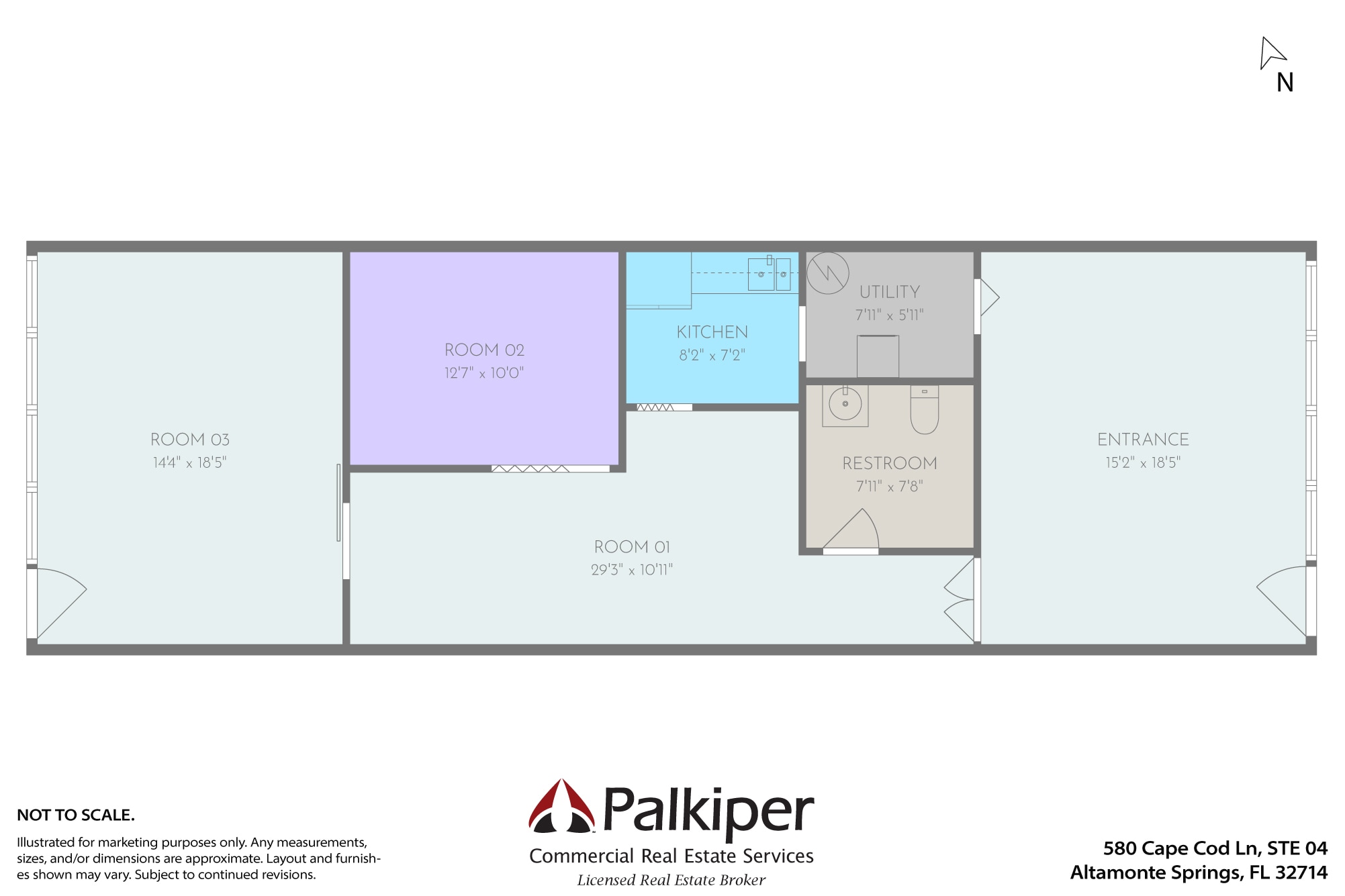 580 Cape Cod Ln, Altamonte Springs, FL for lease Floor Plan- Image 1 of 5