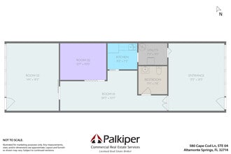 580 Cape Cod Ln, Altamonte Springs, FL for lease Floor Plan- Image 1 of 5