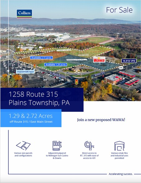1258 Route 315, Wilkes-Barre, PA à vendre - Photo du bâtiment - Image 1 de 1