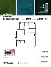 410 17th St, Denver, CO for lease Floor Plan- Image 1 of 1