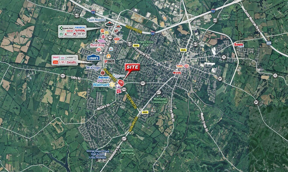 1912-1970 Bypass Rd, Winchester, KY à louer - Photo du bâtiment - Image 2 de 9