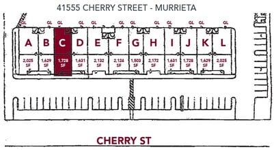 41543 Cherry St, Murrieta, CA for lease Floor Plan- Image 1 of 1