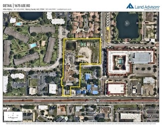 More details for 1675 Lee Rd, Winter Park, FL - Land for Sale