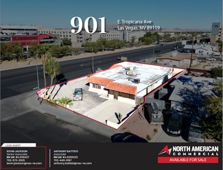 Plus de détails pour 901 E Tropicana Ave, Las Vegas, NV - Bureau à vendre