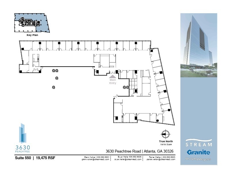 3630 Peachtree Rd NE, Atlanta, GA for lease Floor Plan- Image 1 of 1