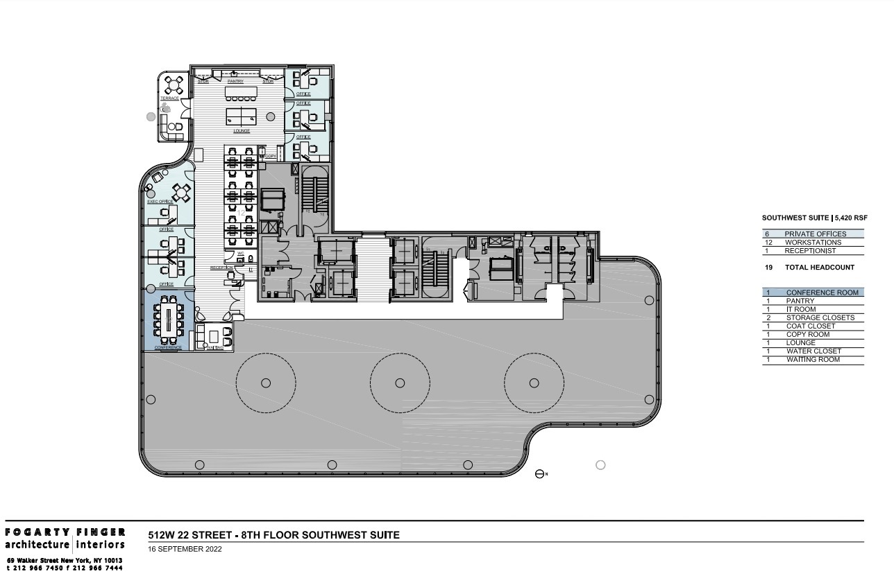 512 W 22nd St, New York, NY for lease Floor Plan- Image 1 of 1