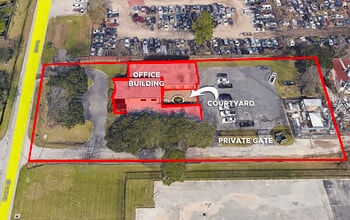 9941 Rowlett Rd, Houston, TX - Aérien  Vue de la carte